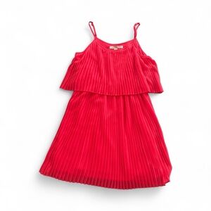 5 for $45/Forever 21 Pleated Hot Pink Mini Dress